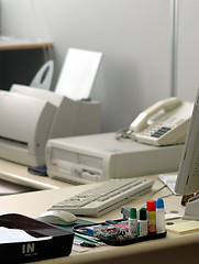 Image showing Office desk