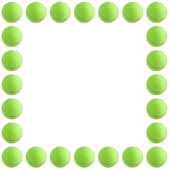 Image showing Tennis Ball Frame