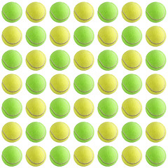 Image showing Tennis Ball Background