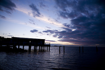 Image showing Beach Sunset