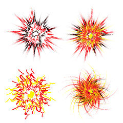Image showing explosion star