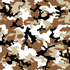 Image showing camouflage desert