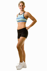 Image showing Athletic woman