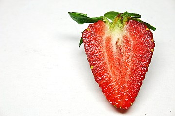 Image showing Cut Strawberry