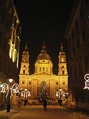 Image showing St. Stephen's basilica in Budapest