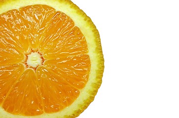 Image showing Cut Orange