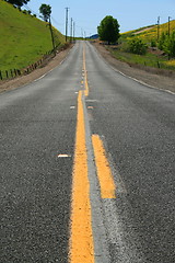 Image showing Infinite Road