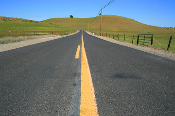 Image showing Infinite Road