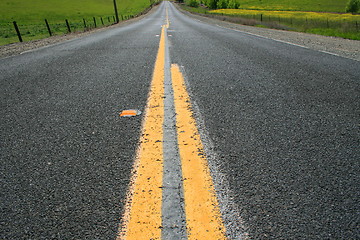 Image showing Infinite Road