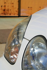 Image showing White Car Headlights