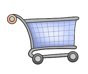 Image showing Shopping cart