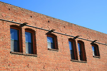 Image showing Old Brick Building