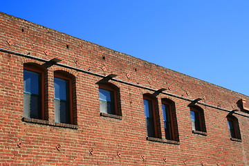 Image showing Old Brick Building