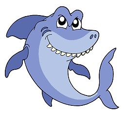 Image showing Smiling shark 