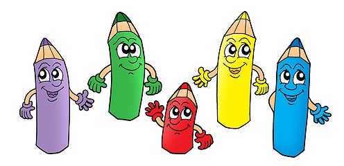 Image showing Crayons 1