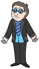 Image showing Sad businessman