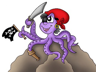 Image showing Pirate octopus