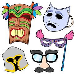 Image showing Various masks collection 2