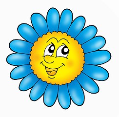 Image showing Smiling flower