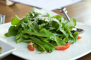 Image showing Rucola salad