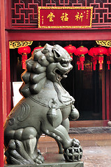 Image showing Chinese buddhist shrine 