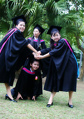 Image showing Graduation day.