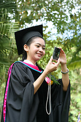 Image showing Graduation day.
