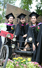 Image showing Graduation day.