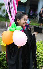 Image showing Asian university graduate