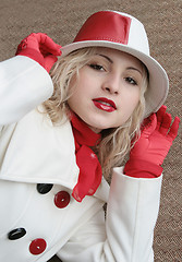 Image showing 002Helga RED gloves