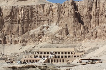 Image showing Temple of Queen Hatshepsut - Luxor