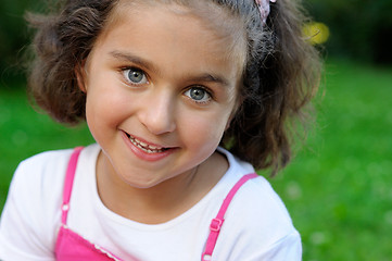 Image showing Portrait of little girl