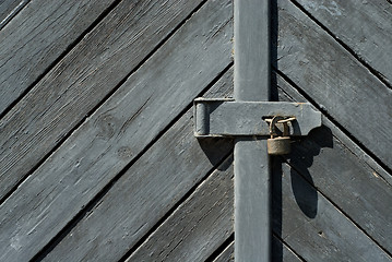 Image showing Old door