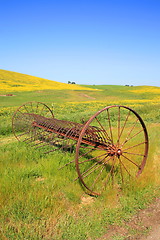 Image showing Old Farm Plow