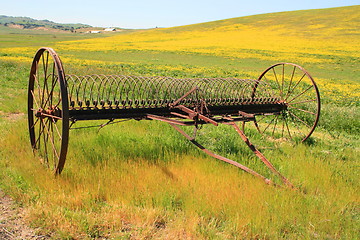 Image showing Old Farm Plow