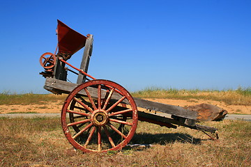 Image showing Old Farm Cart