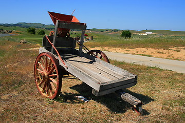 Image showing Old Farm Cart