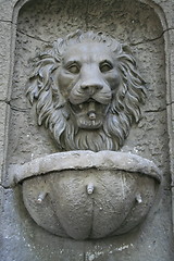 Image showing Lion Head Fountain