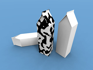 Image showing milk packs