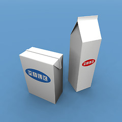 Image showing milk packs