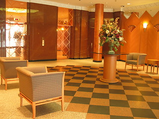 Image showing Shot of a condo lobby