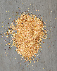 Image showing Wheat over gray background