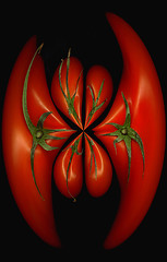 Image showing tomatoes distortion