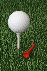 Image showing Golf ball