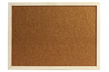 Image showing Cork board