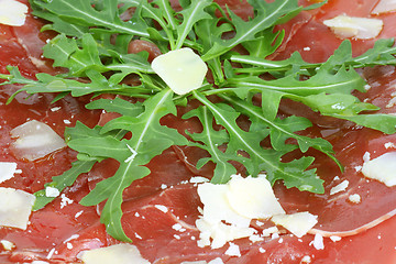 Image showing Beef carpaccio