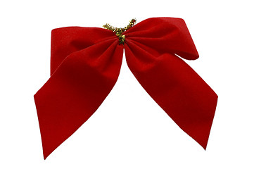 Image showing Red bow