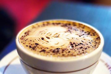 Image showing cappuccino cup