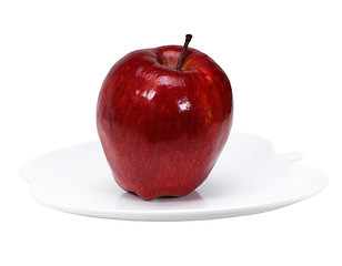Image showing red apple
