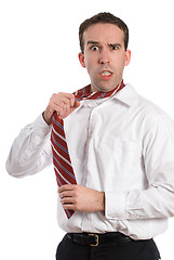 Image showing Stressed Businessman